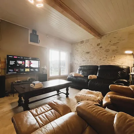 La Chouette - Ancienne Grange Entierement Renovee 4 Personnes 度假居 Bedenac